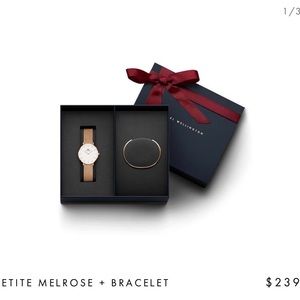 SOLD Daniel Wellington Rose Gold Watch & Bracelet